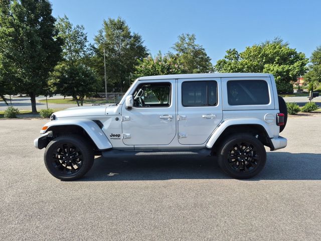 Used 2022 Silver Jeep Unlimited Sahara High Altitude image 6