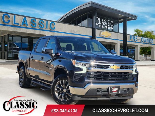 Dark Ash Metallic 2023 Chevrolet Silverado 1500 Pickup Truck Four-Wheel Drive Automatic