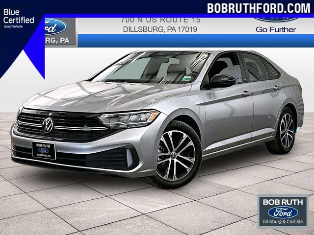 Pyrite Silver Metallic 2024 Volkswagen Jetta Sport FWD Sedan Front-Wheel Drive 8-Speed Automatic
