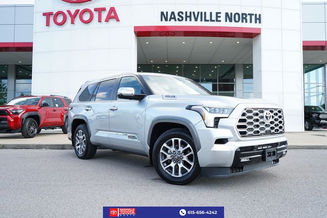 Celestial Silver Metallic 2025 Toyota Sequoia SUV / Crossover Four-Wheel Drive Automatic