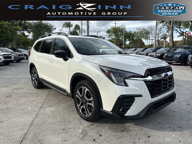 Crystal White Pearl 2024 Subaru Ascent Limited 7-Passenger AWD SUV / Crossover All-Wheel Drive Continuously Variable Transmission