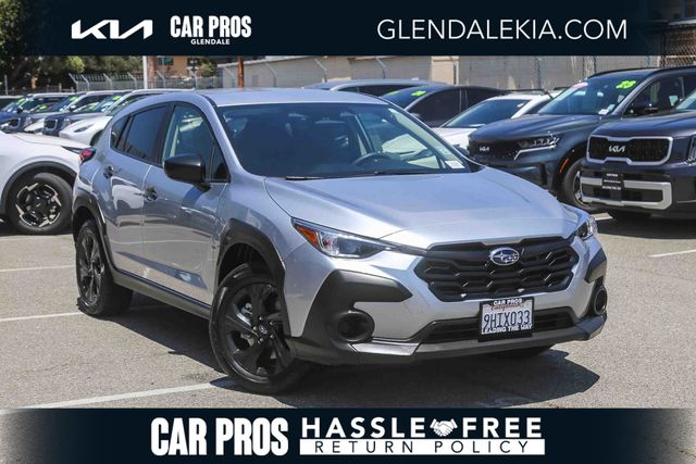 Ice Silver Metallic 2024 Subaru Crosstrek AWD SUV / Crossover All-Wheel Drive Continuously Variable Transmission