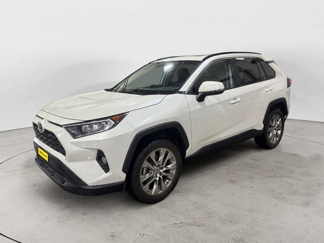White (Blizzard Pearl) 2021 Toyota RAV4 SUV / Crossover All-Wheel Drive 8-Speed Automatic