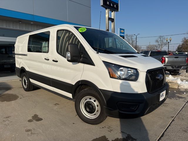 Oxford White 2024 Ford Transit Cargo Van Rear-Wheel Drive 
