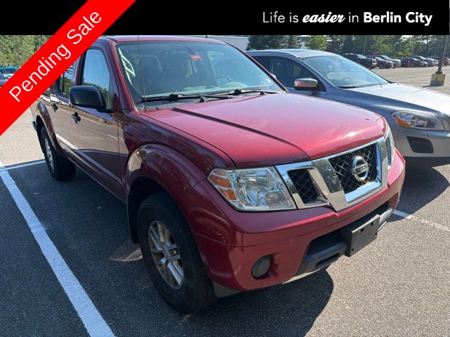 Cayenne Red Metallic 2019 Nissan Frontier Pickup Truck Four-Wheel Drive 5-Speed Automatic Overdrive