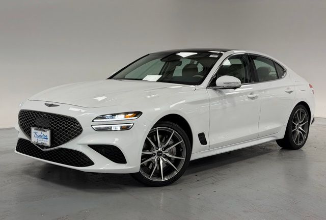 Uyuni White 2026 Genesis G70 2.5T Prestige AWD Sedan All-Wheel Drive 8-Speed Automatic