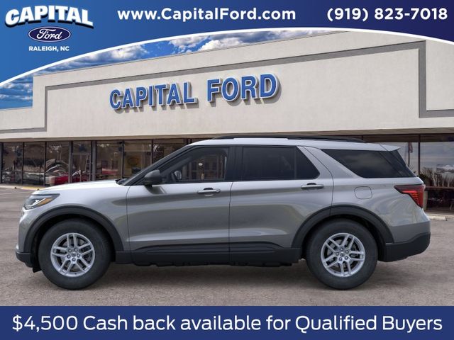 New 2026 Carbonized Gray Metallic Ford Active image 3
