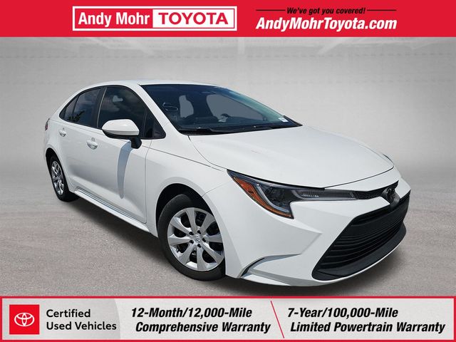 Ice Cap 2024 Toyota Corolla Sedan Front-Wheel Drive Continuously Variable Transmission