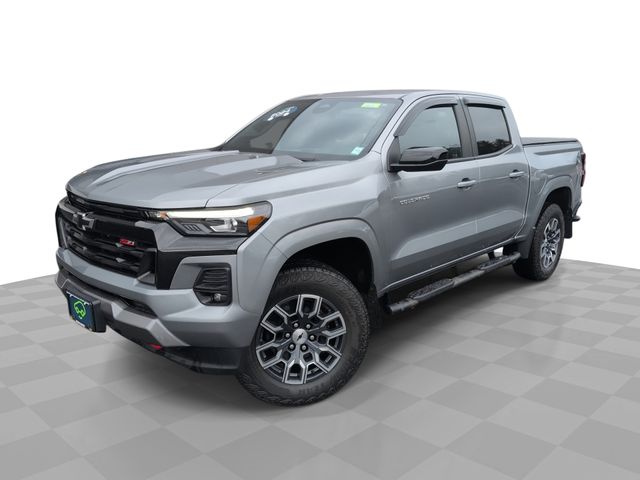 Sterling Gray Metallic 2024 Chevrolet Colorado Z71 Crew Cab 4WD Pickup Truck Four-Wheel Drive 8-Speed Automatic