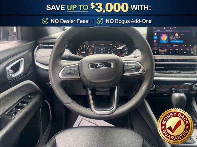 Bright White Clearcoat 2024 Jeep Compass Latitude 4WD SUV / Crossover Four-Wheel Drive 8-Speed Automatic
