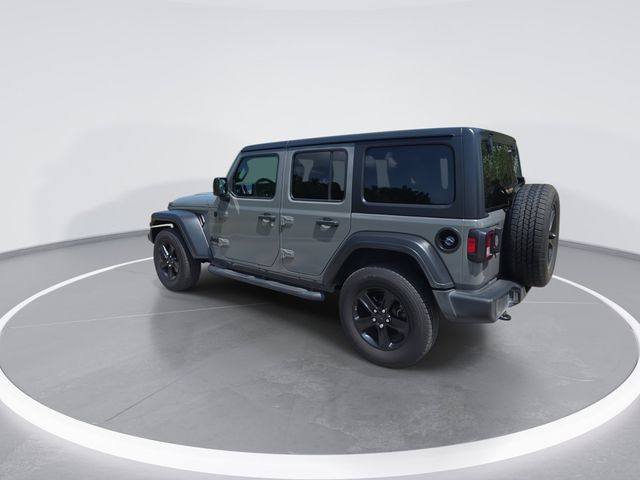 Used 2020 Sting Gray Clearcoat Jeep Unlimited Sport Altitude image 6