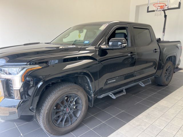 2024 Toyota Tundra Hybrid Platinum Black at Gullo Toyota
