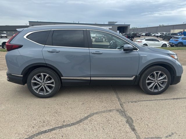 2022 Gray Honda CR-V Hybrid Touring AWD SUV