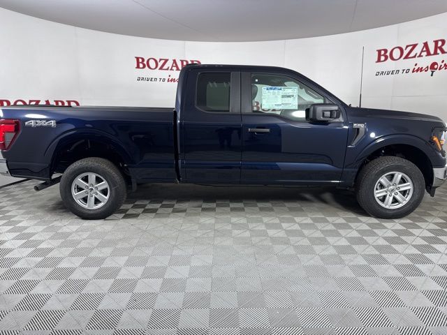 2025 Antimatter Blue Metallic Ford F-150 XL 4X4 Truck