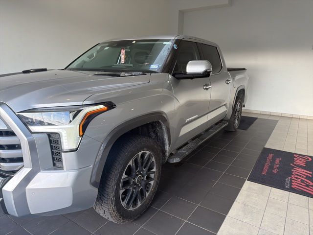 2024 Toyota Tundra Hybrid Limited Silver at Gullo Toyota