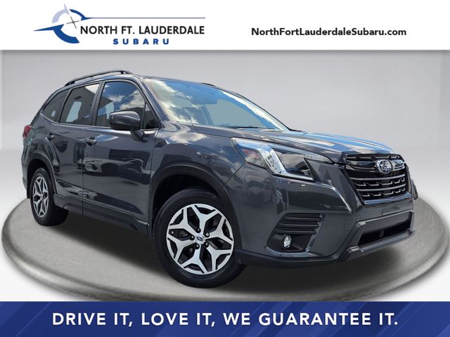 Gray Metallic 2024 Subaru Forester SUV / Crossover All-Wheel Drive Continuously Variable Transmission