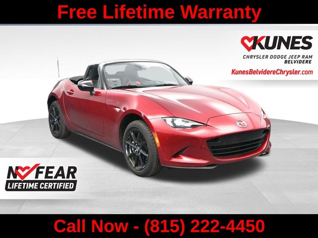 Soul Red Crystal Metallic 2025 Mazda MX-5 Miata Convertible Rear-Wheel Drive 6-Speed Manual