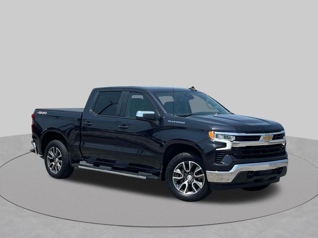 Dark Ash Metallic 2023 Chevrolet Silverado 1500 Pickup Truck Four-Wheel Drive 8-Speed Automatic