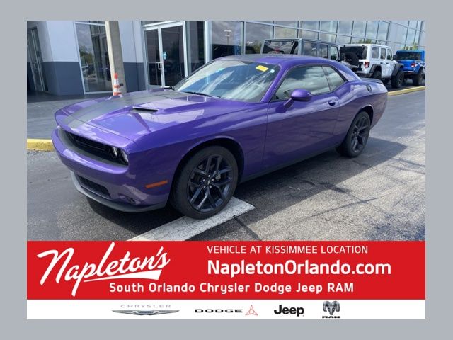 Purple (Plum Crazy Pearlcoat) 2023 Dodge Challenger SXT RWD Coupe Rear-Wheel Drive 8-Speed Automatic