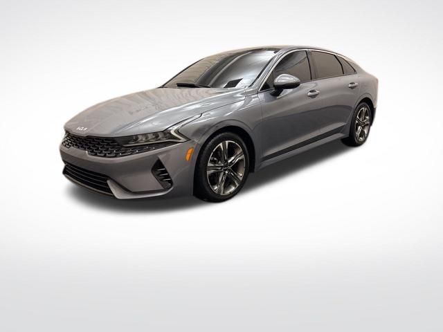 Everlasting Silver 2023 Kia K5 EX FWD Sedan Front-Wheel Drive 8-Speed Automatic