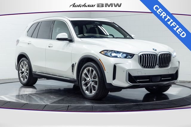 Mineral White Metallic 2024 BMW X5 SUV / Crossover All-Wheel Drive 8-Speed Automatic