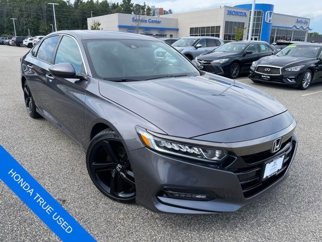 Gray (Modern Steel Metallic) 2019 Honda Accord Sedan Front-Wheel Drive Automatic