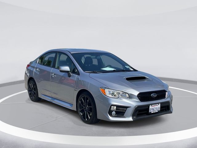 Ice Silver Metallic 2021 Subaru WRX Premium AWD Sedan All-Wheel Drive 6-Speed Manual
