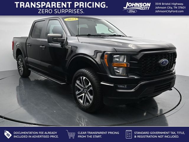 Agate Black Metallic 2023 Ford F-150 Pickup Truck Four-Wheel Drive Automatic