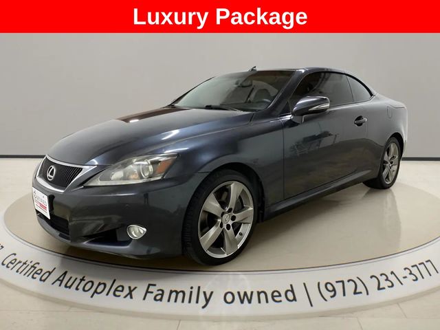 Smoky Granite Mica 2011 Lexus IS Convertible Rear-Wheel Drive 6-Speed Automatic