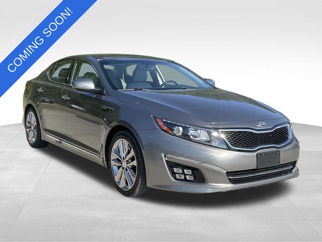 Titanium Silver 2015 Kia Optima SXL Turbo Sedan Front-Wheel Drive 6-Speed Automatic