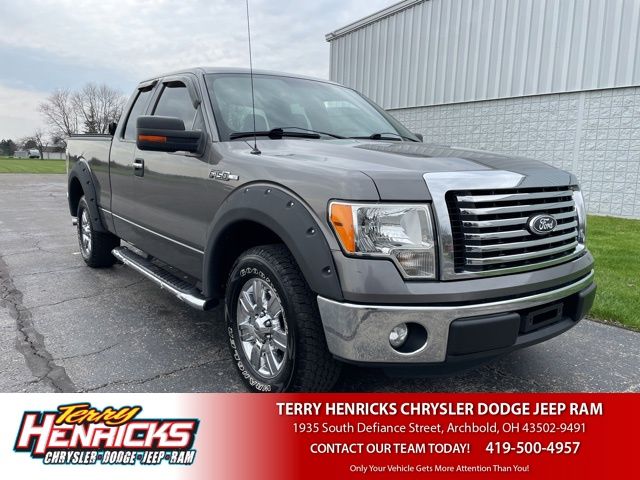 Sterling Gray Metallic 2012 Ford F-150 XLT SuperCab Pickup Truck 4X2 6-Speed Automatic
