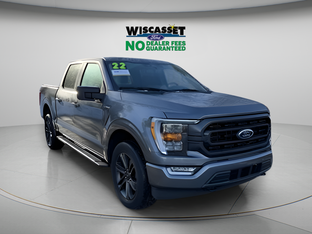 Carbonized Gray Metallic 2022 Ford F-150 XLT SuperCrew 4WD Pickup Truck Four-Wheel Drive Automatic
