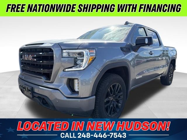 Gray (Satin Steel Metallic) 2021 GMC Sierra 1500 Pickup Truck Four-Wheel Drive Automatic