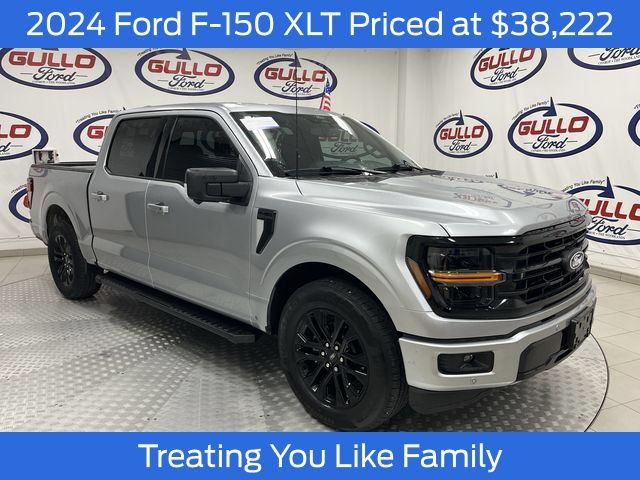 Silver Metallic 2024 Ford F-150 Pickup Truck 4X2 Automatic