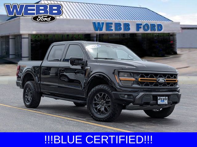 Agate Black Metallic 2025 Ford F-150 Pickup Truck Four-Wheel Drive Automatic