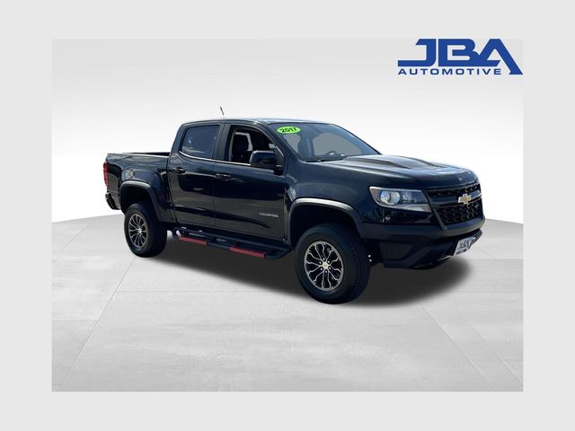 Black 2017 Chevrolet Colorado ZR2 Crew Cab 4WD Pickup Truck Four-Wheel Drive 8-Speed Automatic