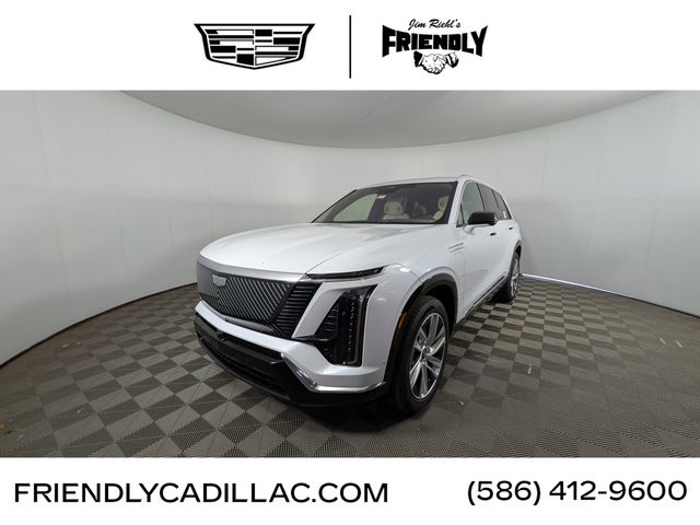Vibrant White Tricoat 2027 Cadillac VISTIQ SUV / Crossover All-Wheel Drive 1-Speed Automatic