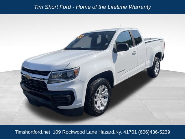 Summit White 2022 Chevrolet Colorado Pickup Truck Four-Wheel Drive 6-Speed Automatic