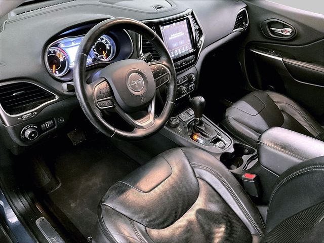 2019 Jeep Cherokee Limited Blue at Bob Ruth Ford