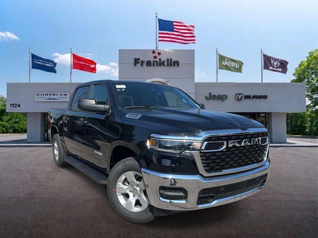 Diamond Black 2026 RAM 1500 Pickup Truck Four-Wheel Drive 8-Speed Automatic