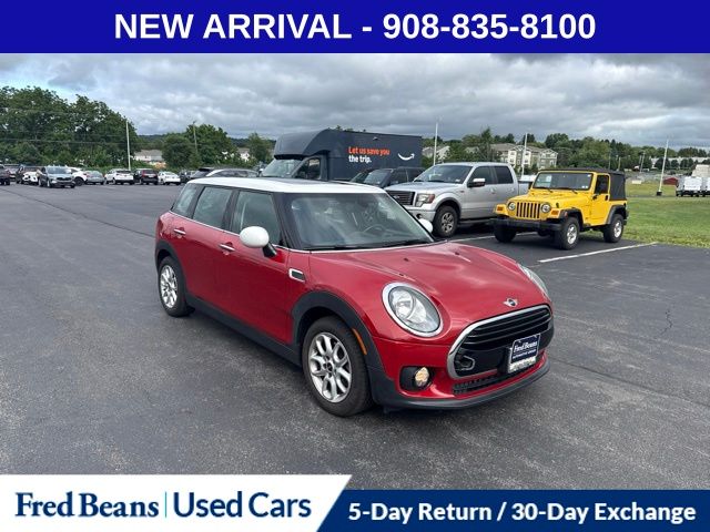 Blazing Red 2016 MINI Cooper Clubman Wagon Front-Wheel Drive 6-Speed Automatic