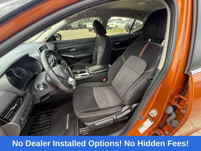 2022 Nissan Sentra SR Orange at North Houston Mitsubishi
