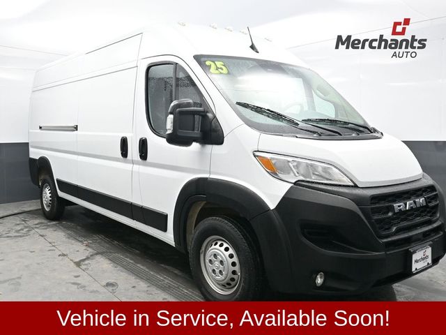 Bright White Clearcoat 2025 RAM ProMaster Van 9-Speed Automatic