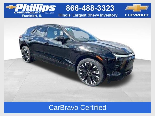 Black 2025 Chevrolet Blazer EV RS eAWD SUV / Crossover All-Wheel Drive 1-Speed Automatic