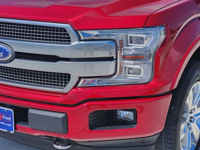 2020 Rapid Red Metallic Tinted Clearcoat Ford F-150 Platinum 4X4 Truck