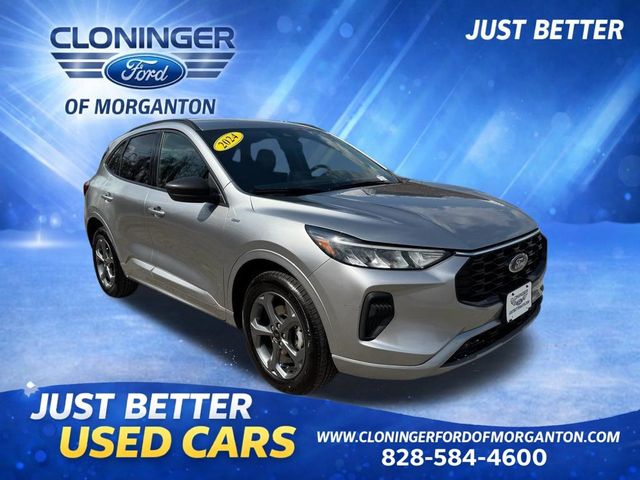 Silver Metallic 2024 Ford Escape ST-Line AWD SUV / Crossover All-Wheel Drive 8-Speed Automatic