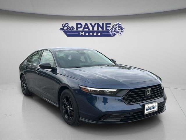 Canyon River Blue Metallic 2025 Honda Accord SE FWD Sedan Front-Wheel Drive Continuously Variable Transmission