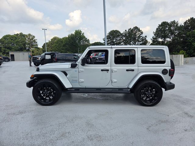 Used 2024 Silver Jeep Sahara 4xe image 4