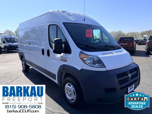 Bright White Clearcoat 2016 RAM ProMaster 2500 159 High Roof Cargo Van Van Front-Wheel Drive 6-Speed Automatic