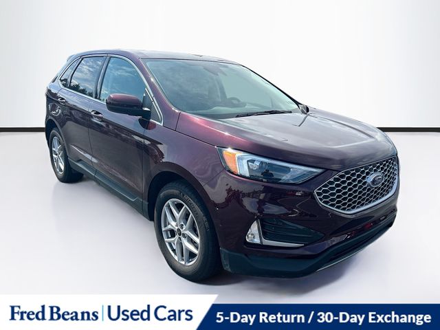 Red (Burgundy) 2024 Ford Edge SUV / Crossover All-Wheel Drive 8-Speed Automatic